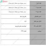 میز عسلی الین