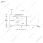 میز کنسول پارسه