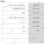 میز آرایش آدینا + نشیمن