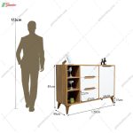 میز کنسول سفید، میز کنسول بلور