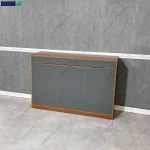 رنگ بندی لیون تیره و طوسی از جاکفشی آلیوم طراحی شیک و ساده از gamino