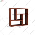 شلف دیواری آیناز ساخت گامی نو تمام ام دی اف