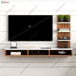 میز تلویزیون دیواری، میز تلویزیون دیواری دومان ساخته شده از ام دی اف در گامی نو