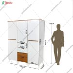 کمد لباس سه تکه ترنج