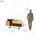 میز کنسول مونیکا