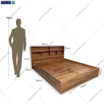 آدمک تخت خواب دو نفره آوا، گامی نو