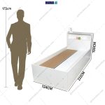 آدمک تخت خواب یک و نیم نفره گندم، گامی نو