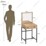 میز آرایش سام