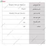 میز جلو مبلی و عسلی سعادت