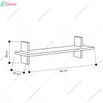 شلف دیواری رها