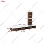 میز تلویزیون دیواری، میز تلویزیون دیواری دومان