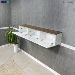 میز تلویزیون دیواری، مدل میز تلویزیون دیواری ساده و شیک، میز تلویزیون دیواری گلسا