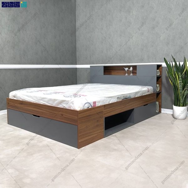 تخت خواب دو نفره سایدا گامی نو