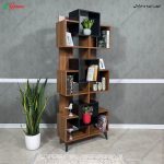 کتابخانه ژینا ساخت گامی نو از ورق ام دی اف درجه یک و مرغوب