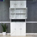 خرید کتابخانه چوبی رهام