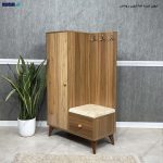 جاکفشی جدید، جاکفشی لاکچری، جاکفشی آینه دار جدید جاکفشی و جالباسی ورودی منزل، جاکفشی مهتا