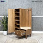 جاکفشی جدید، جاکفشی لاکچری، جاکفشی آینه دار جدید جاکفشی و جالباسی ورودی منزل، جاکفشی مهتا