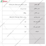 جاکفشی شش در، سه کشو و داشبوردی شایان