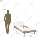 تخت خواب تک نفره، تخت خواب دیبا