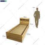 آدمک تخت خواب یک نفره صدرا | گامی نو