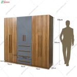 کمد لباس 3 تکه داریو