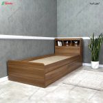 تخت خواب، تخت ، تخت خواب دو نفره، تخت خواب ساده و شیک، تخت خواب دو نفره عروس و داماد تخت خواب ام دی اف، تخت خواب صدرا