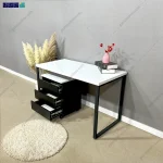 میز تحریر مدرن فلز و‌ چوب کشو دار مدل شباهنگ - Image 3