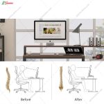 میز تحریر پونه