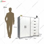 کمد لباس و دراور دیبا