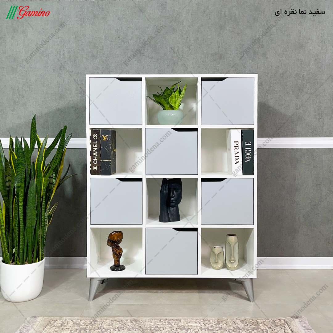 کتابخانه سیلور ساخته شده در گامی نو با ام دی اف درجه یک کتابخانه سیلور ساخته شده در گامی نو با ام دی اف درجه یک