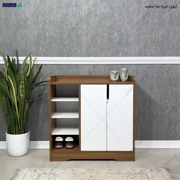 جاکفشی جدید، جاکفشی لاکچری، جاکفشی آینه دار جدید جا کفشی ام دی اف، جاکفشی ساینا