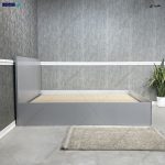 تخت خواب، تخت ، تخت خواب دو نفره، تخت خواب ساده و شیک، تخت خواب دو نفره عروس و داماد تخت خواب دو نفره مدرن، تخت خواب ساده و شیک، تخت خواب کهکشان تولید شده در مجموعه ی گامی نو