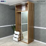 مدل کمد لباس چوبی جدید، عکس کمد لباس، کمد لباس دخترانه، کمد لباس نرگس