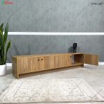 مدل میز تلویزیون دیواری ساده و شیک، میز تلویزیون هوراکو