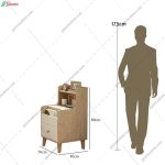 میز پاتختی شعله