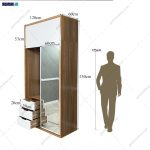 کمد لباس نرگس