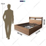 تخت خواب دو نفره مدرن پسرانه اسفند