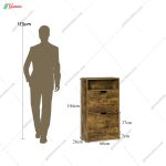 جاکفشی جدید چوبی، جاکفشی رهام