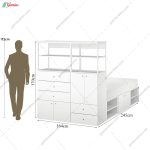 تخت خواب دو نفره اسپرت، تخت خواب سلاله