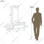 میز آرایش شایسته