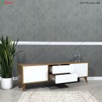 مدل میز تلویزیون دیواری ساده و شیک، میز تلویزیون میزان