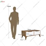 میز جلو مبلی راحیل