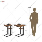 میز جلو مبلی رکسانا