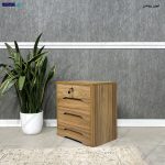 پاتختی دو کشو سما تولید شده در مجموعه ی گامی نو