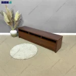 میز تلویزیون ساده و شیک طوسی مدل سیلوانا - Image 4