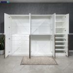 مدل کمد لباس چوبی جدید، عکس کمد لباس، کمد لباس دخترانه، کمد لباس مینو