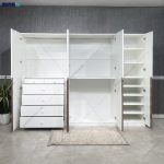 مدل کمد لباس چوبی جدید، عکس کمد لباس، کمد لباس دخترانه، کمد لباس مینو