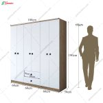 کمد لباس نورا