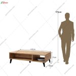 میز جلو مبلی ویلیام