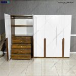 مدل کمد لباس چوبی جدید، عکس کمد لباس، کمد لباس دخترانه، کمد لباس مینو